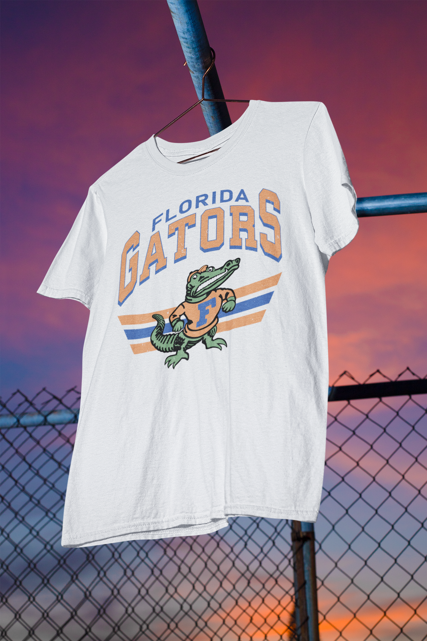 Retro Florida Gators Mascot T-Shirt – Retro Gator Logo Tee | Classic Florida Game Day Shirt